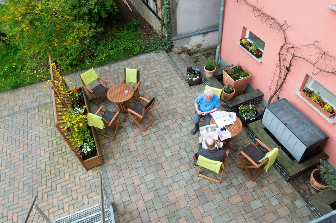 Apartmenthaus Im Stieg Quedlinburg Exteriör bild