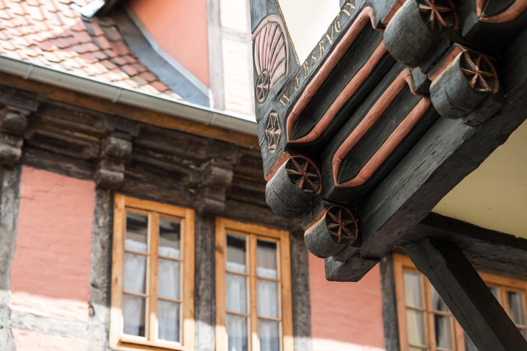 Apartmenthaus Im Stieg Quedlinburg Exteriör bild