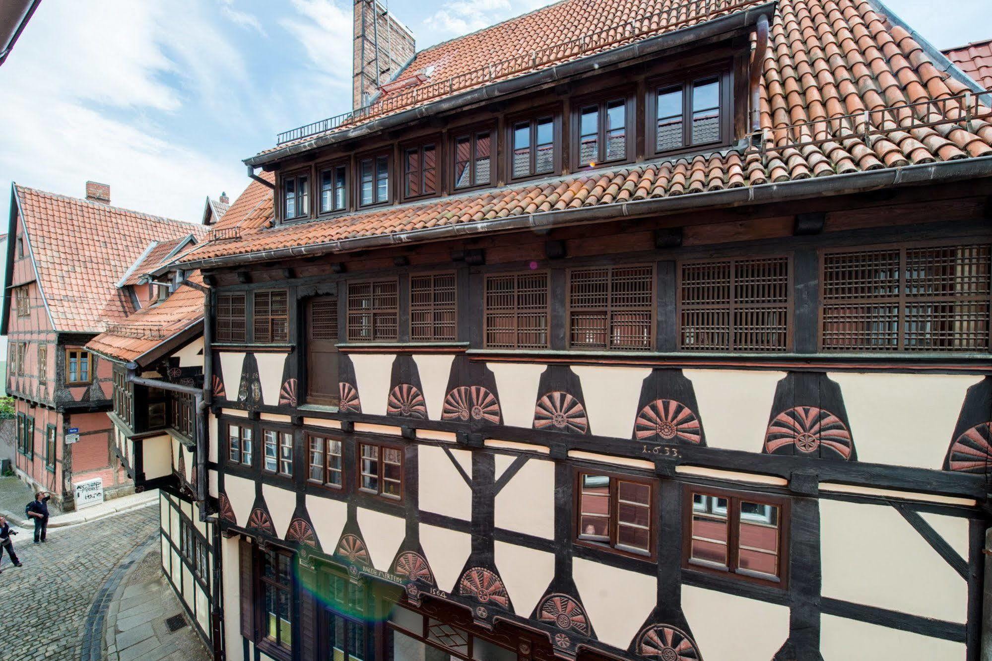 Apartmenthaus Im Stieg Quedlinburg Exteriör bild