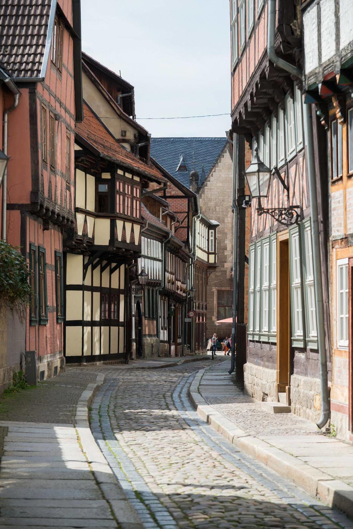 Apartmenthaus Im Stieg Quedlinburg Exteriör bild