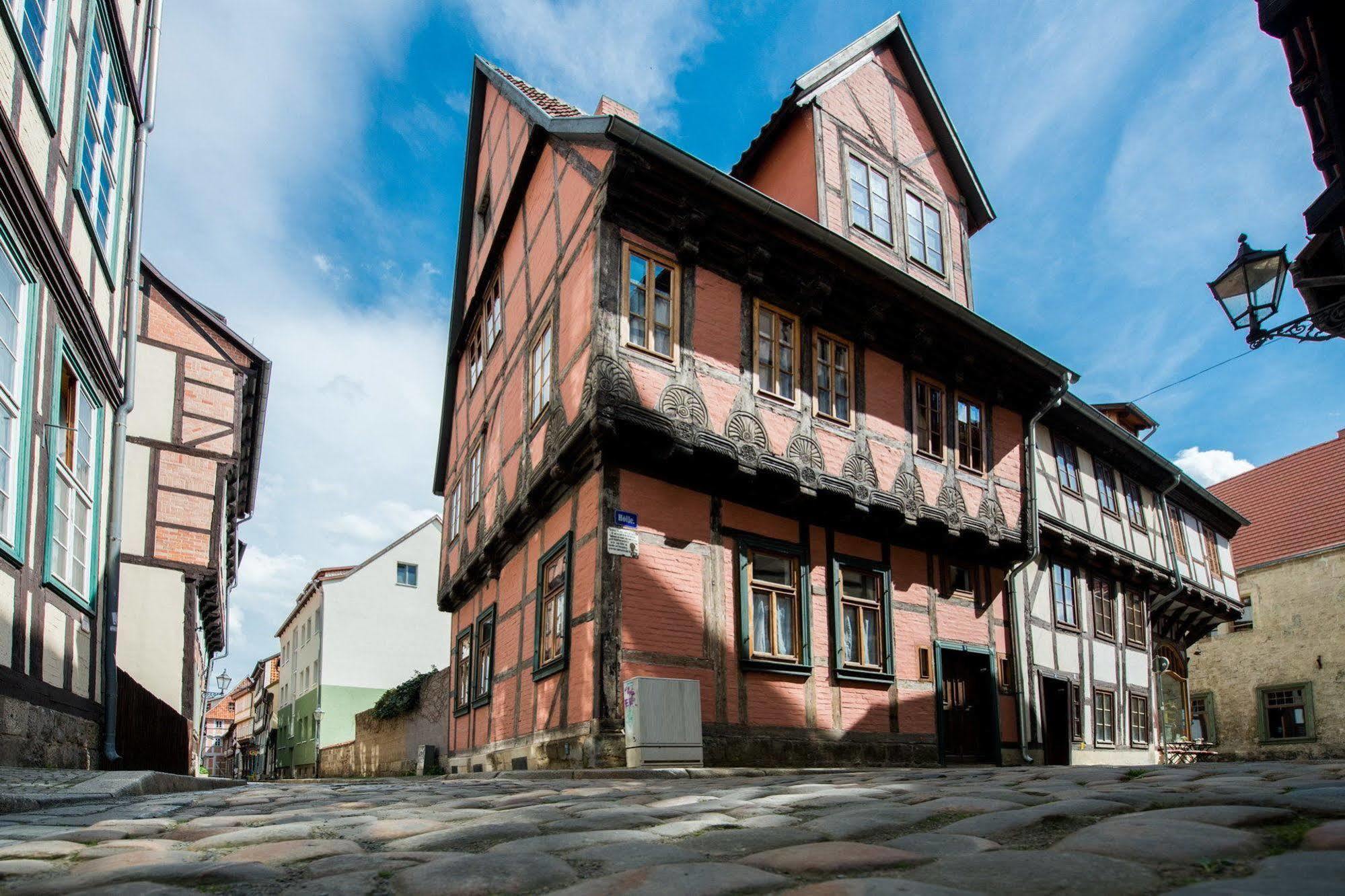 Apartmenthaus Im Stieg Quedlinburg Exteriör bild
